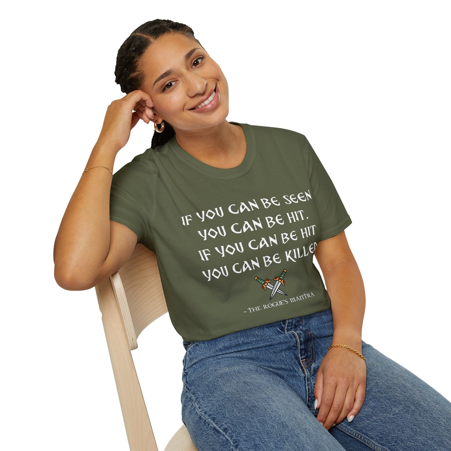 Rogue's Mantra - Softstyle T-Shirt for Men and Women