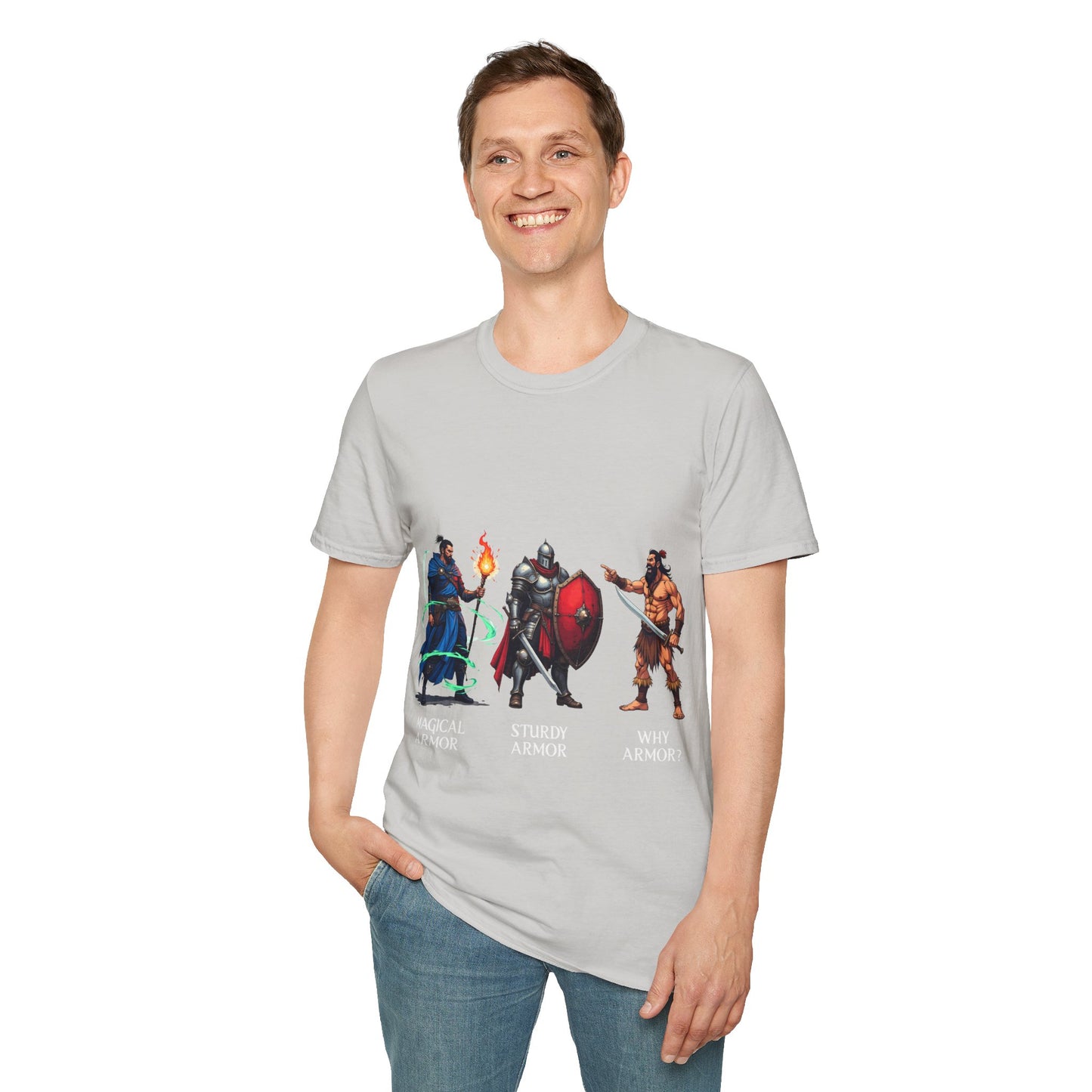 Class Armor Comparison - Softstyle T-Shirt for Men and Women