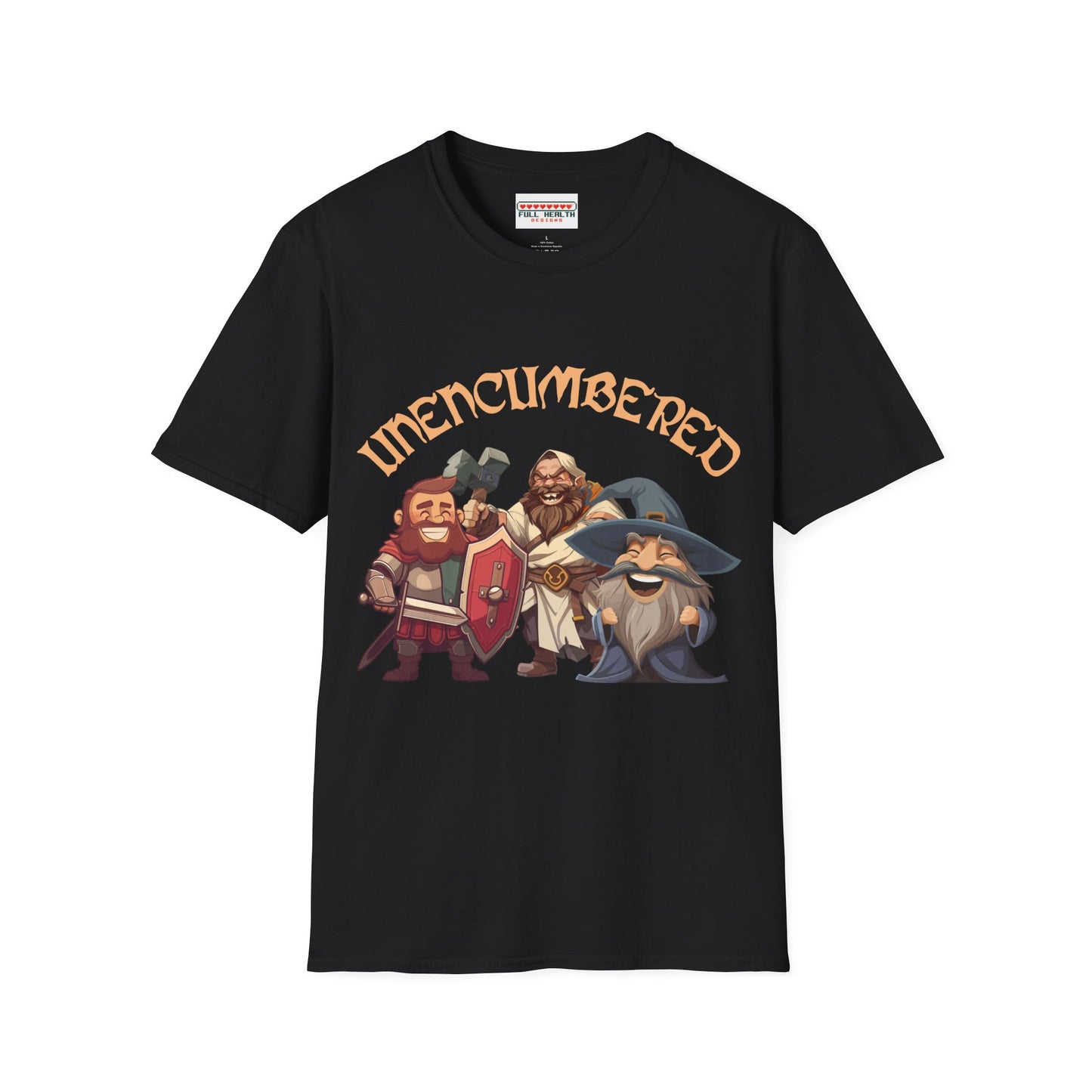 Unencumbered - Softstyle T-Shirt for Men and Women