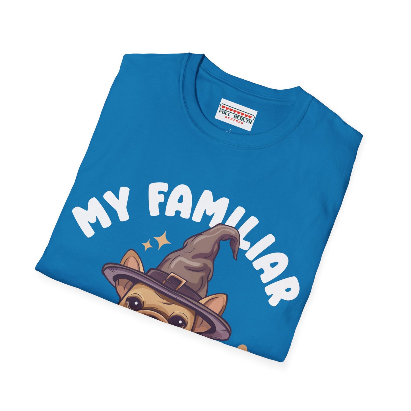My Familiar is a Dog - Unisex Softstyle T-Shirt