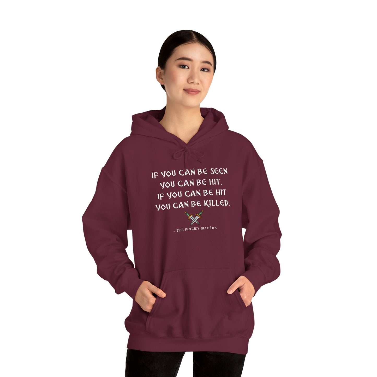 Rogue's Mantra - Heavy Blend™ Hoodie for Men or Women