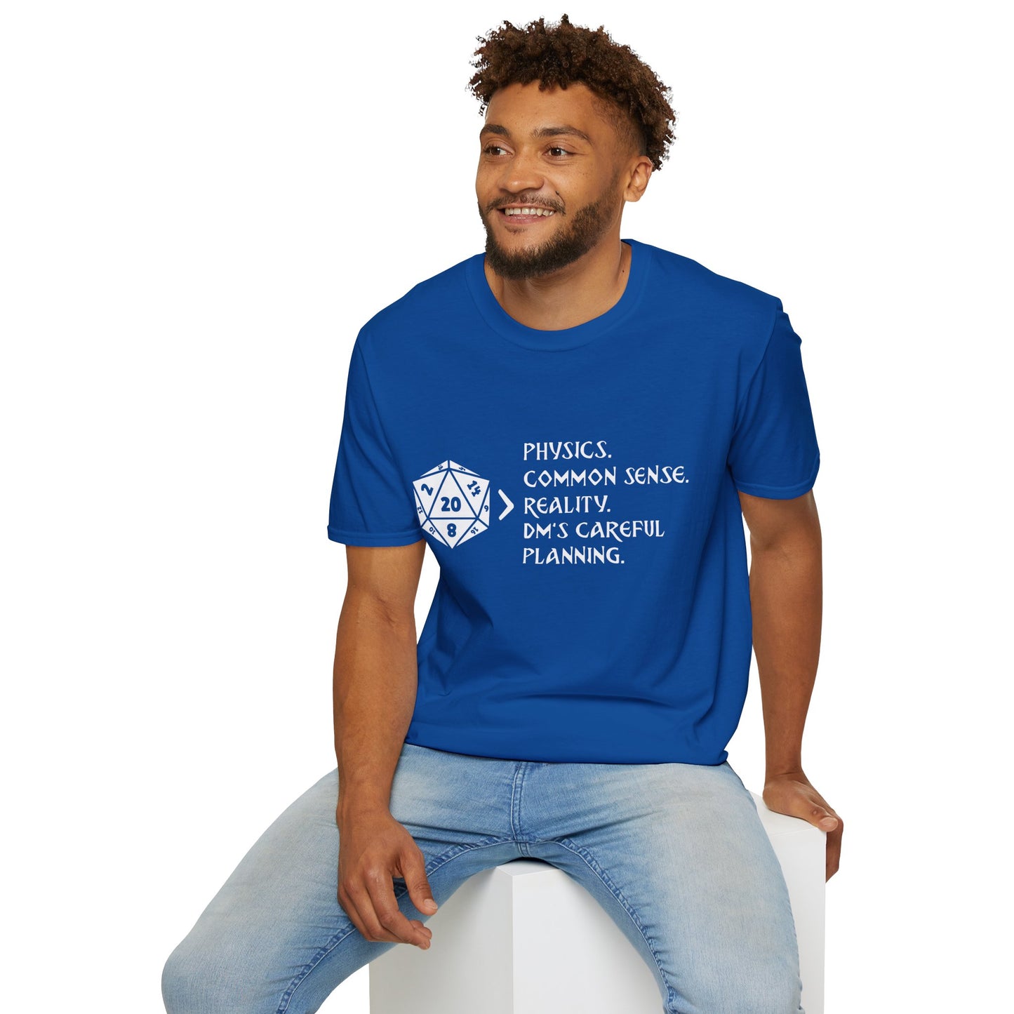 Natural 20 is Greater Than - Unisex Softstyle T-Shirt