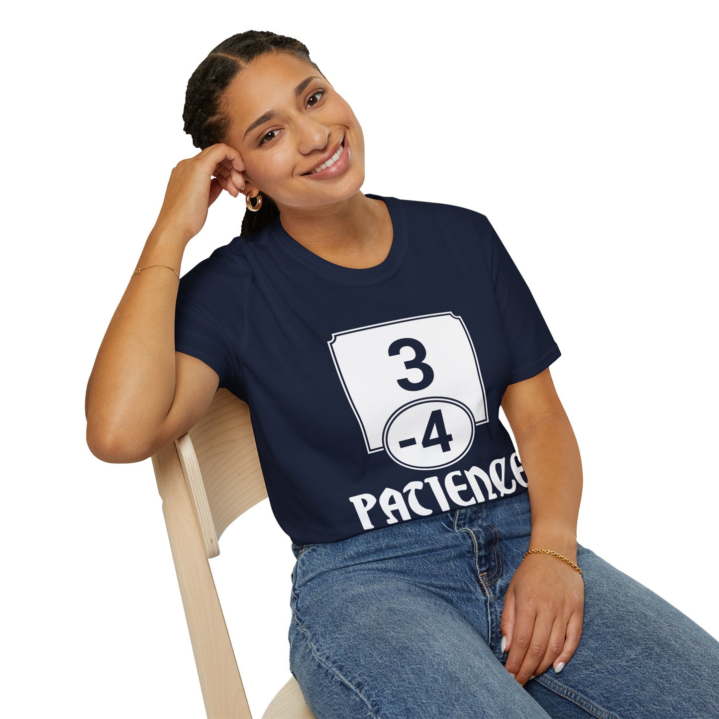 Patience is My Dump Stat - Softstyle T-Shirt for Men and Women