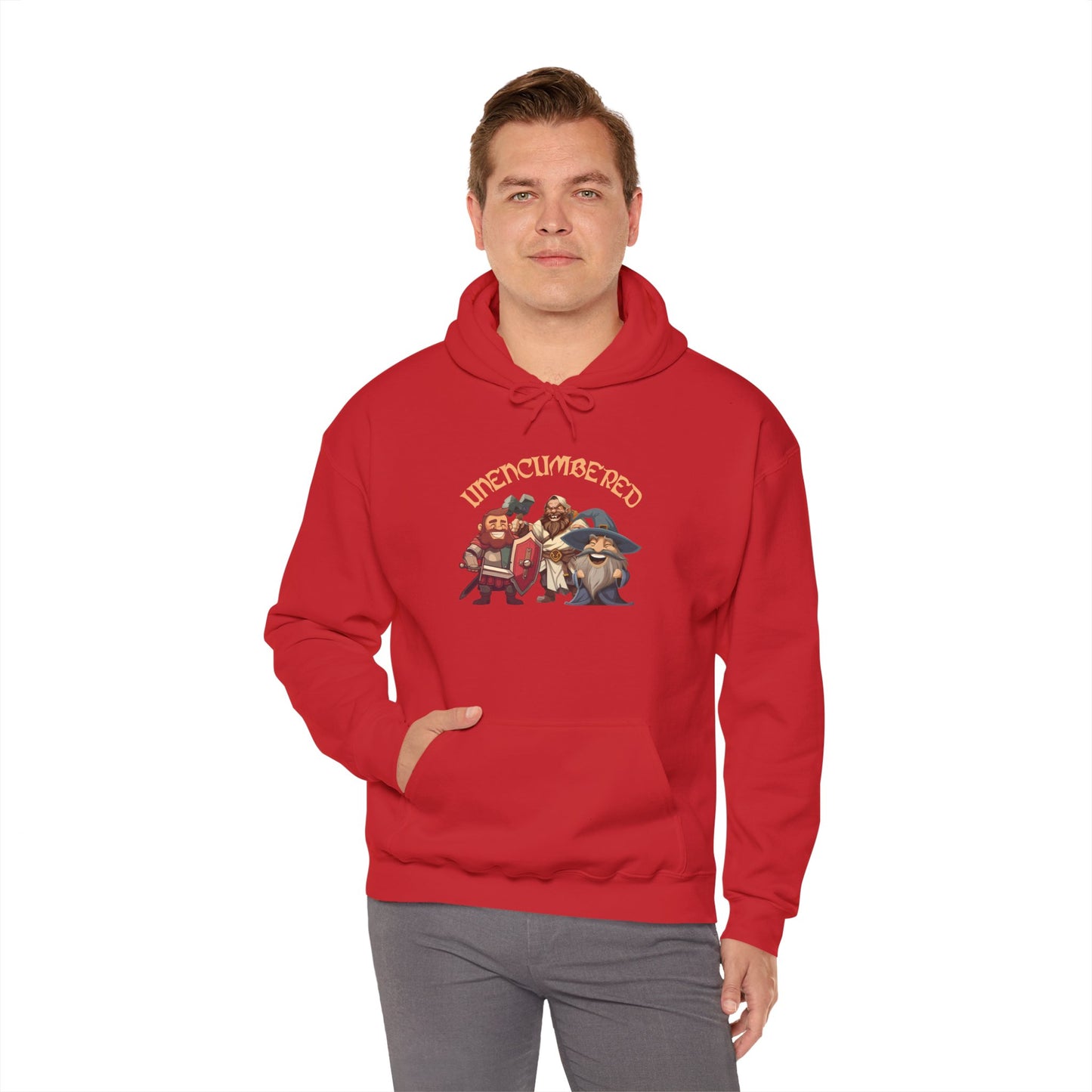 Unencumbered - Heavy Blend™ Hoodie for Men and Women