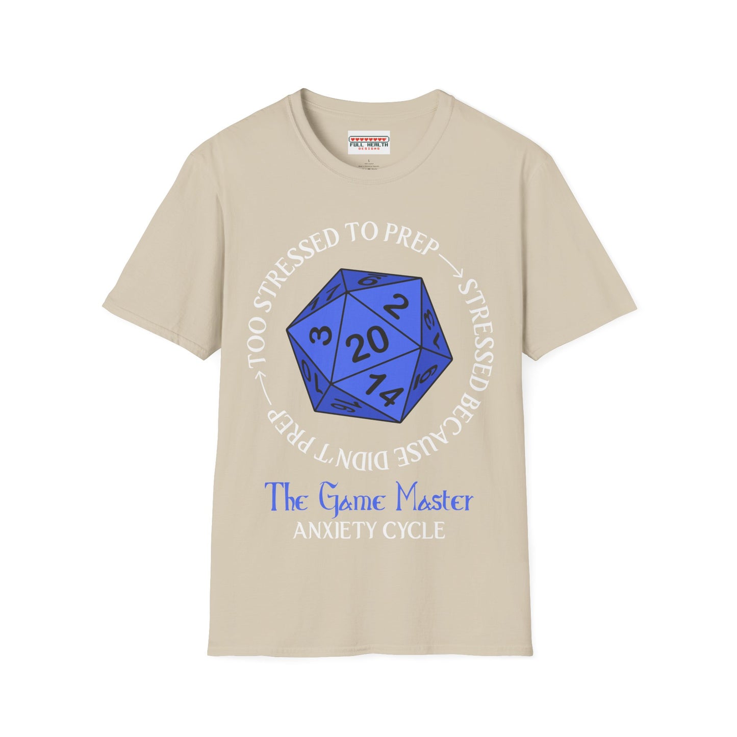 The GM Anxiety Cycle - Softstyle T-Shirt for Men and Women
