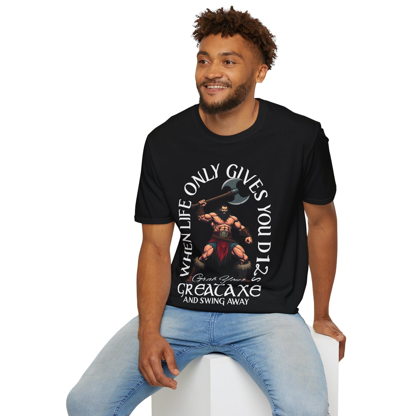 D12 Swing Away - Softstyle T-Shirt for Men and Women