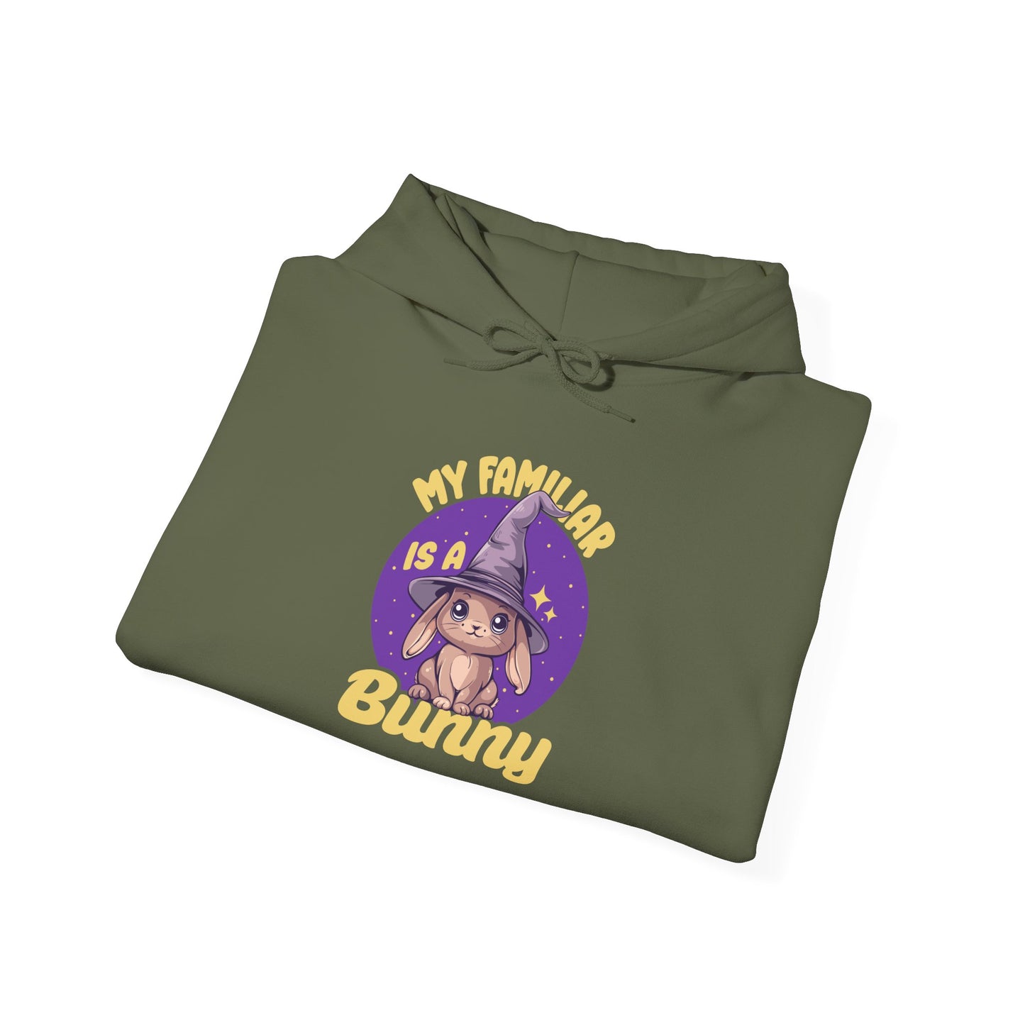 My Familiar is a Bunny - Heavy Blend™ Hoodie for Men and Women