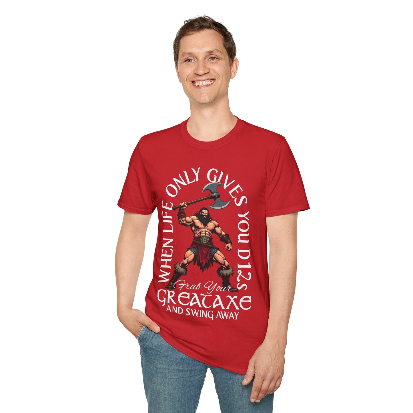 D12 Swing Away - Softstyle T-Shirt for Men and Women