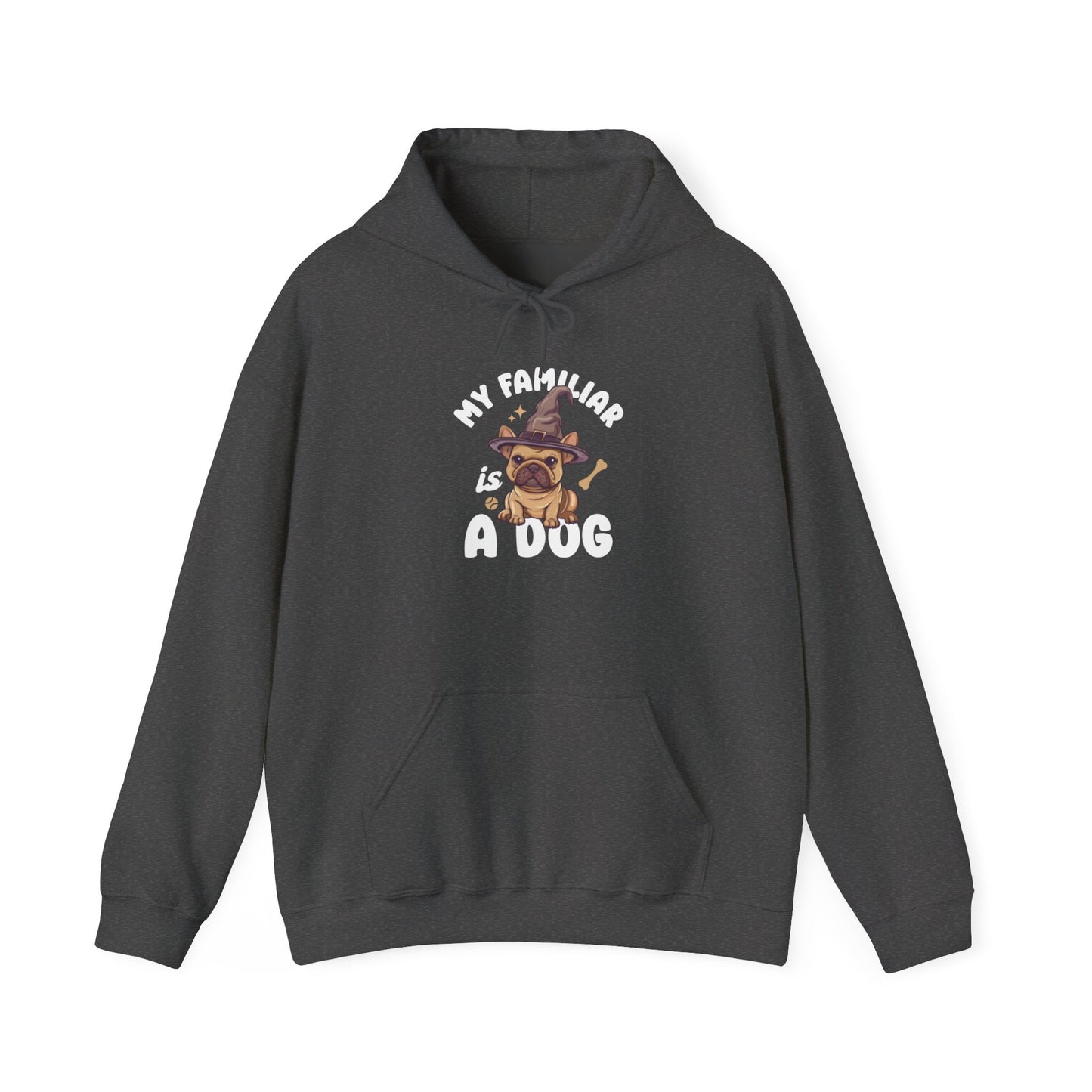My Familiar is a Dog - Heavy Blend™ Hoodie for Men and Women