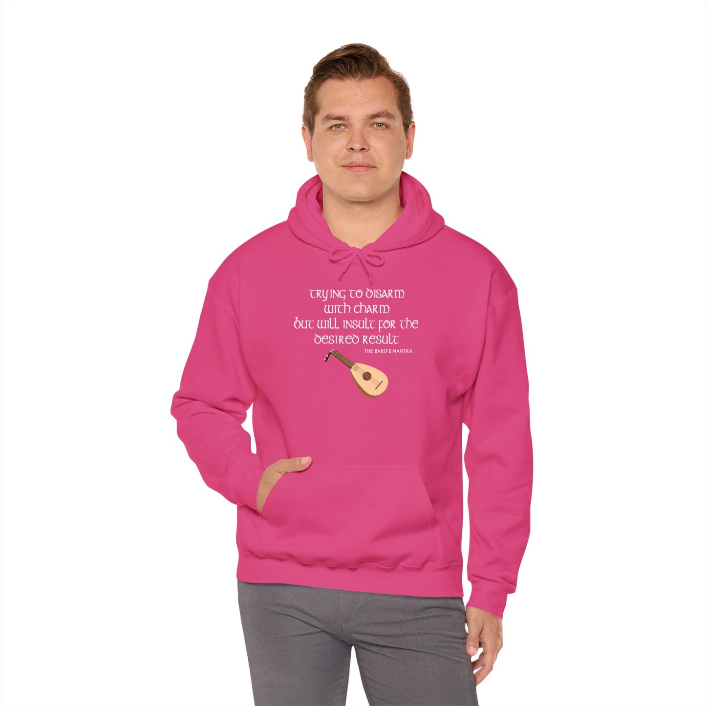 Bard Mantra - Heavy Blend™ Hooded Sweatshirt for Men and Women