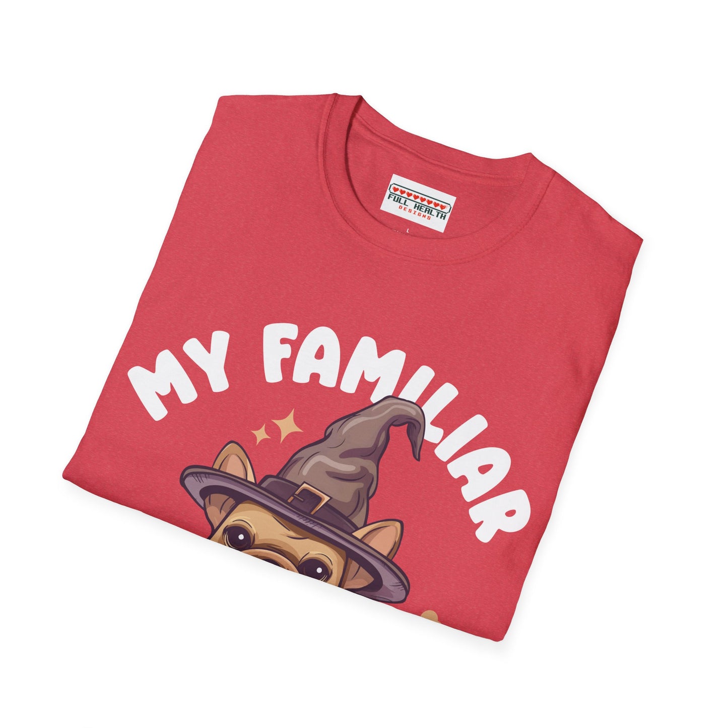 My Familiar is a Dog - Unisex Softstyle T-Shirt