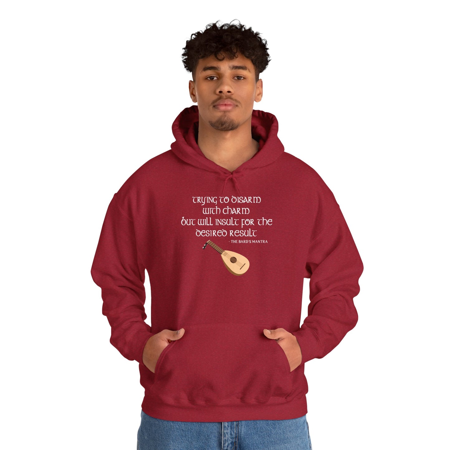 Bard Mantra - Heavy Blend™ Hooded Sweatshirt for Men and Women