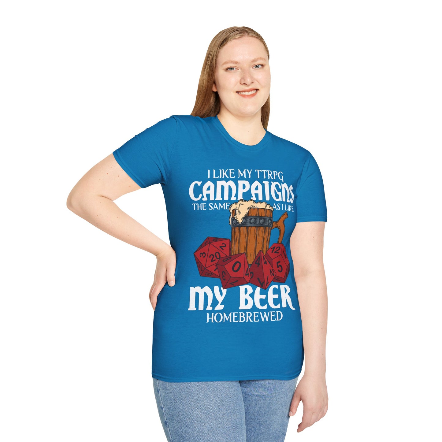 Homebrewed - Softstyle T-Shirt for Men and Women
