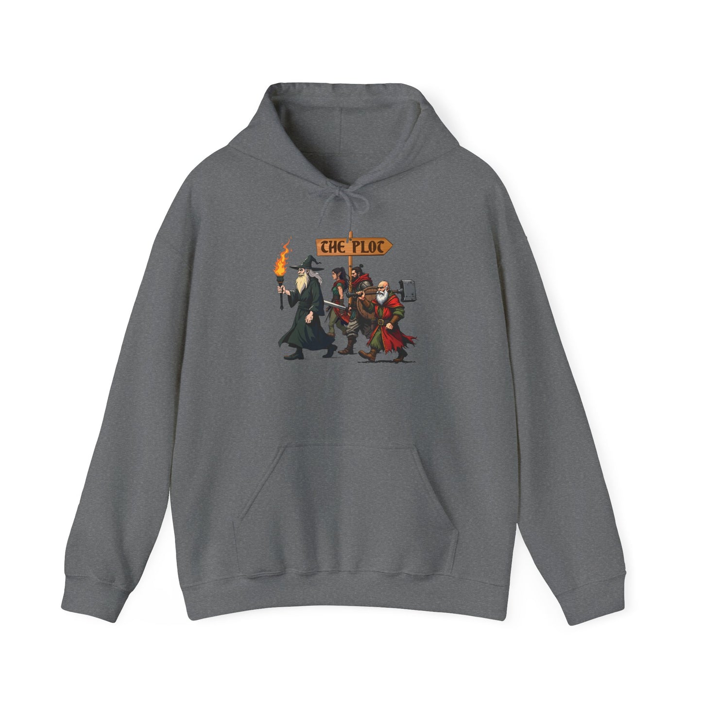 Missing the Plot - Heavy Blend™ Hooded Sweatshirt for Men and Women