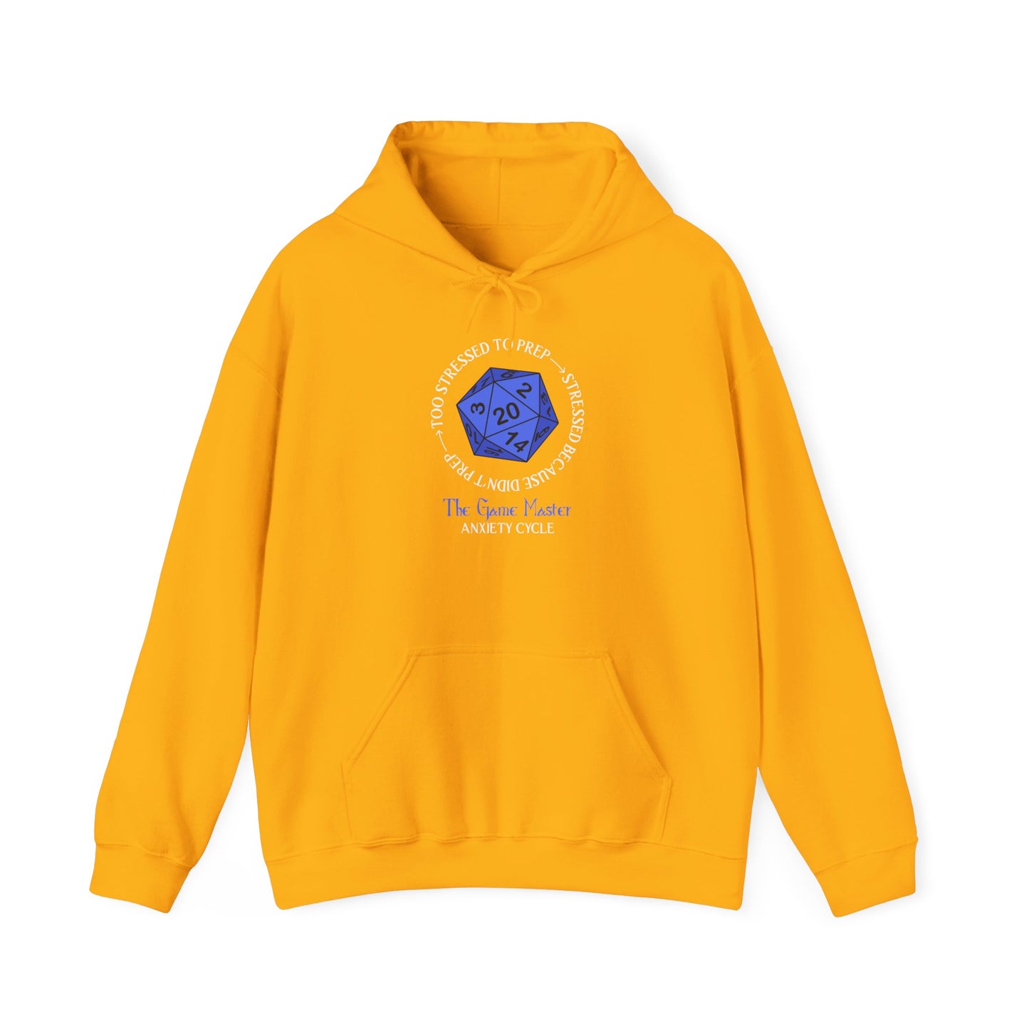 The GM Anxiety Cycle - Heavy Blend™ Hooded Sweatshirt for Men and Women