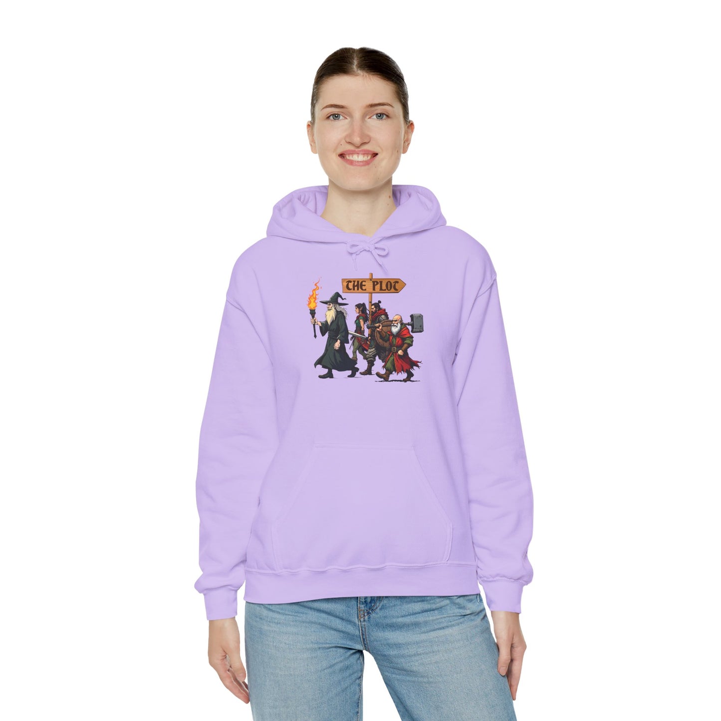 Missing the Plot - Heavy Blend™ Hooded Sweatshirt for Men and Women
