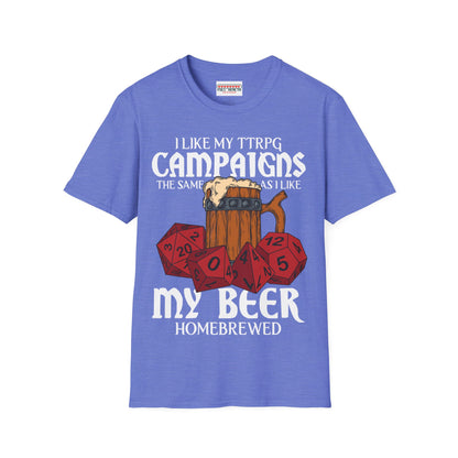 Homebrewed - Softstyle T-Shirt for Men and Women
