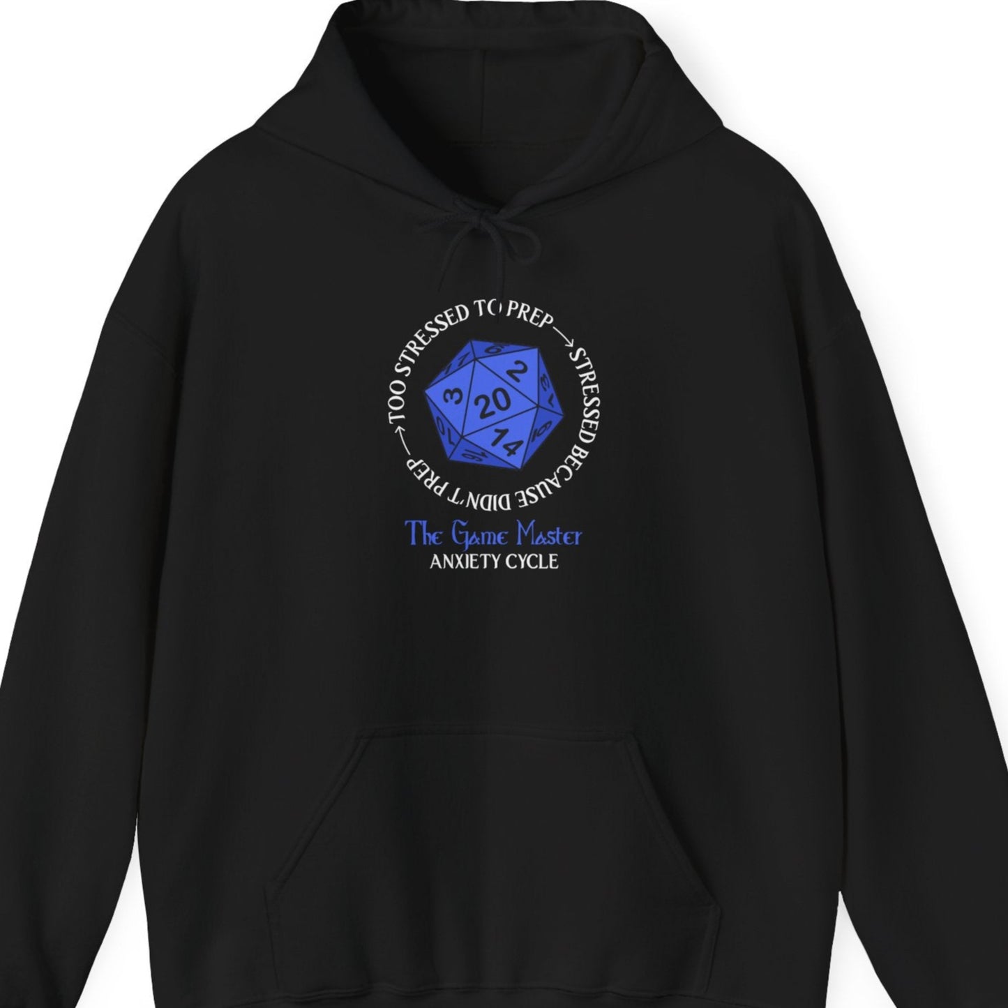 The GM Anxiety Cycle - Heavy Blend™ Hooded Sweatshirt for Men and Women