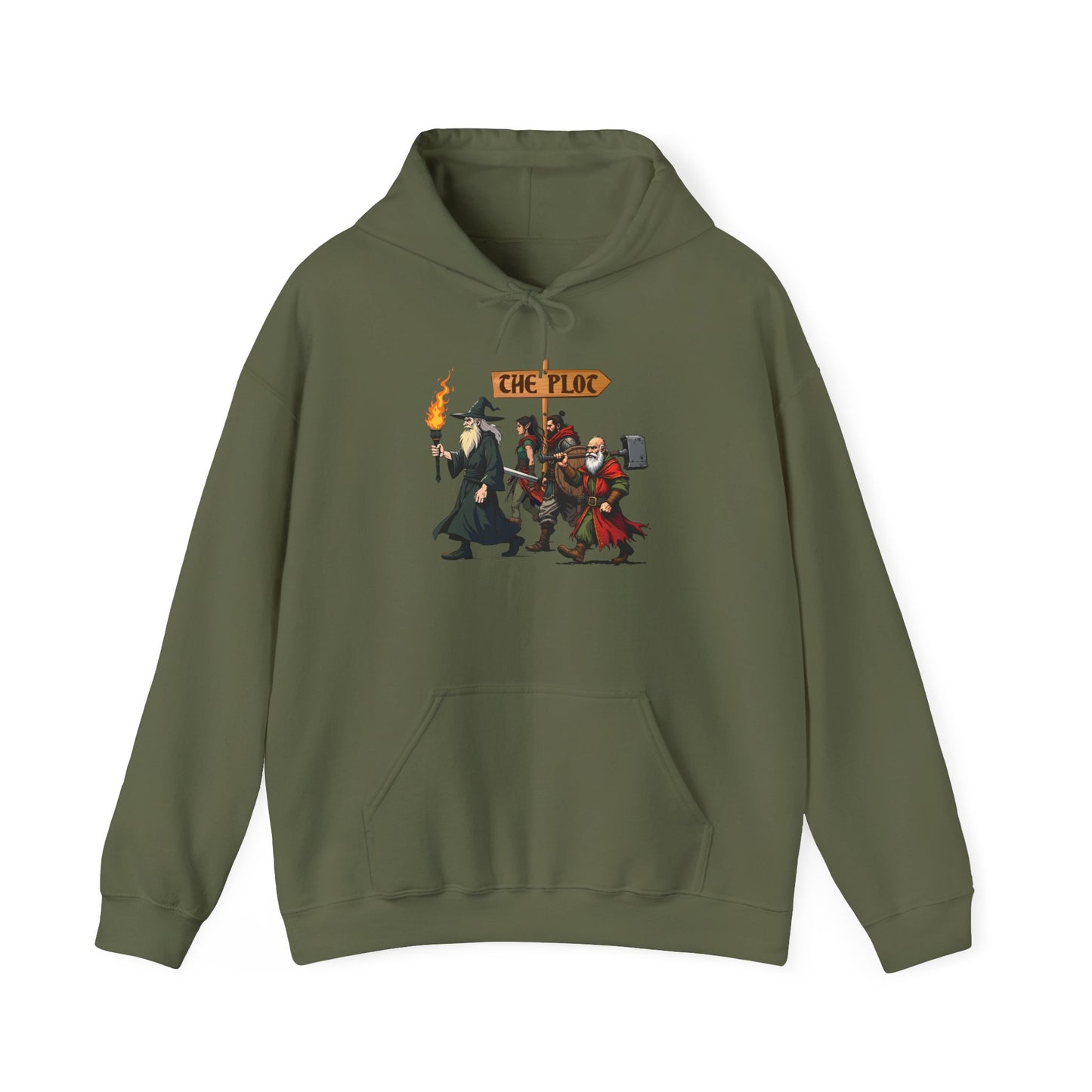 Missing the Plot - Heavy Blend™ Hooded Sweatshirt for Men and Women