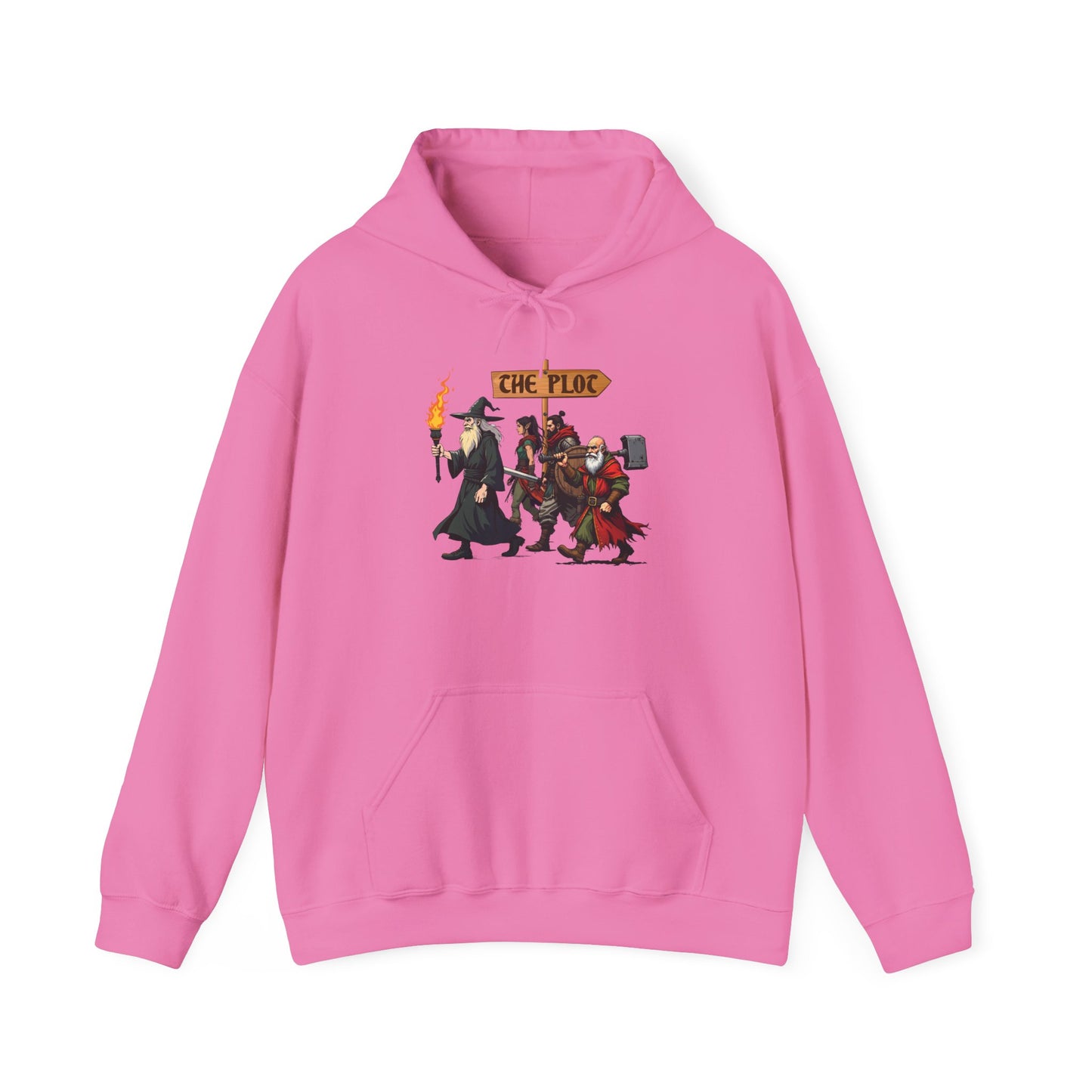 Missing the Plot - Heavy Blend™ Hooded Sweatshirt for Men and Women