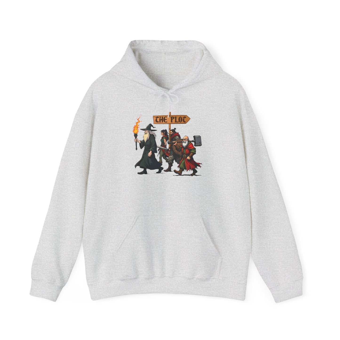 Missing the Plot - Heavy Blend™ Hooded Sweatshirt for Men and Women