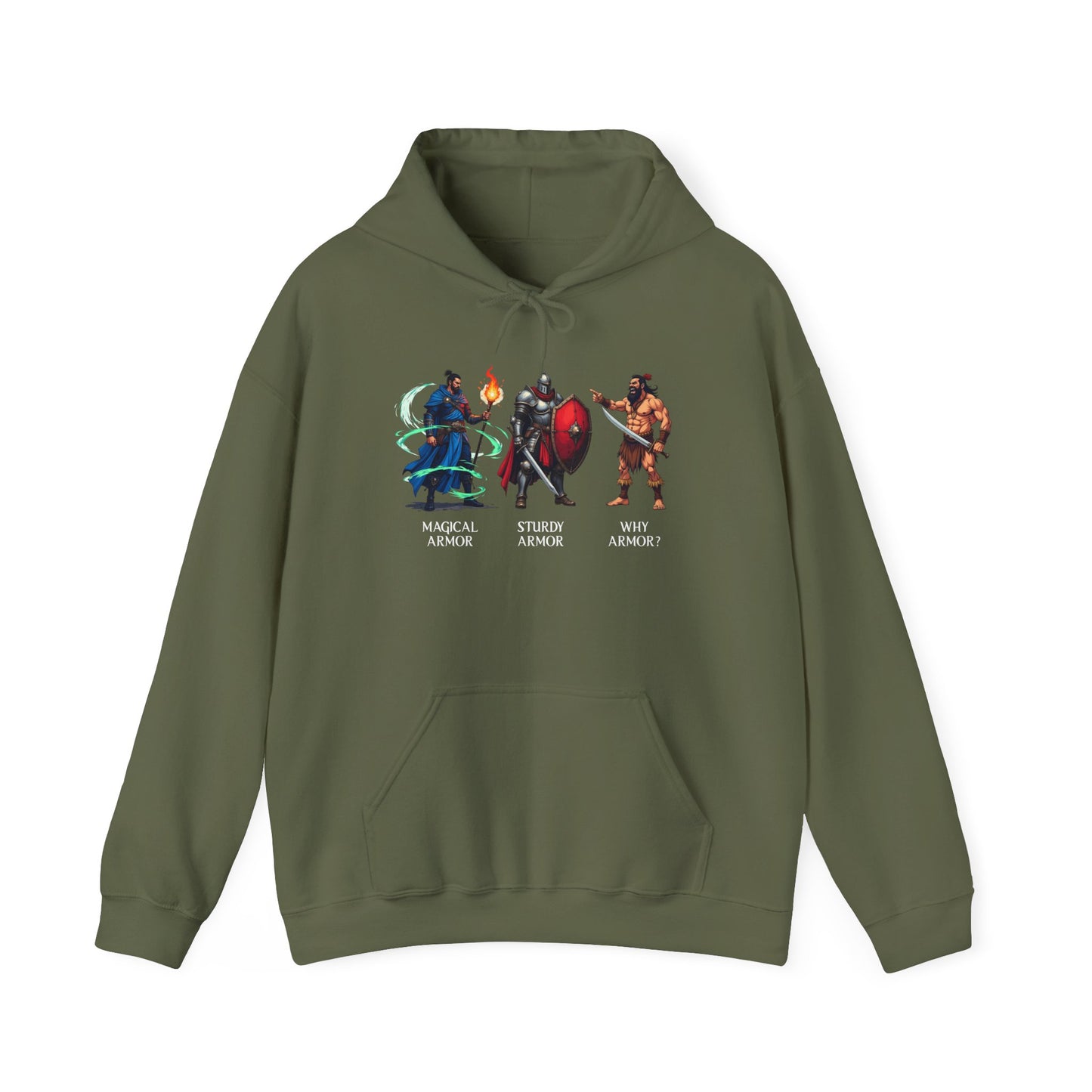 Class Armor Comparison - Heavy Blend™ Hooded Sweatshirt for Men and Women