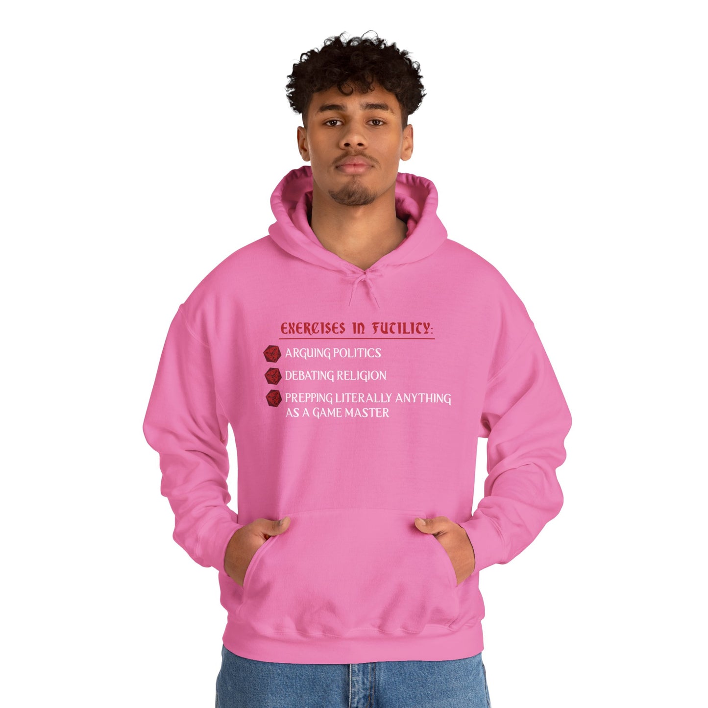 Exercises in Futility - Heavy Blend™ Hooded Sweatshirt for Men and Women