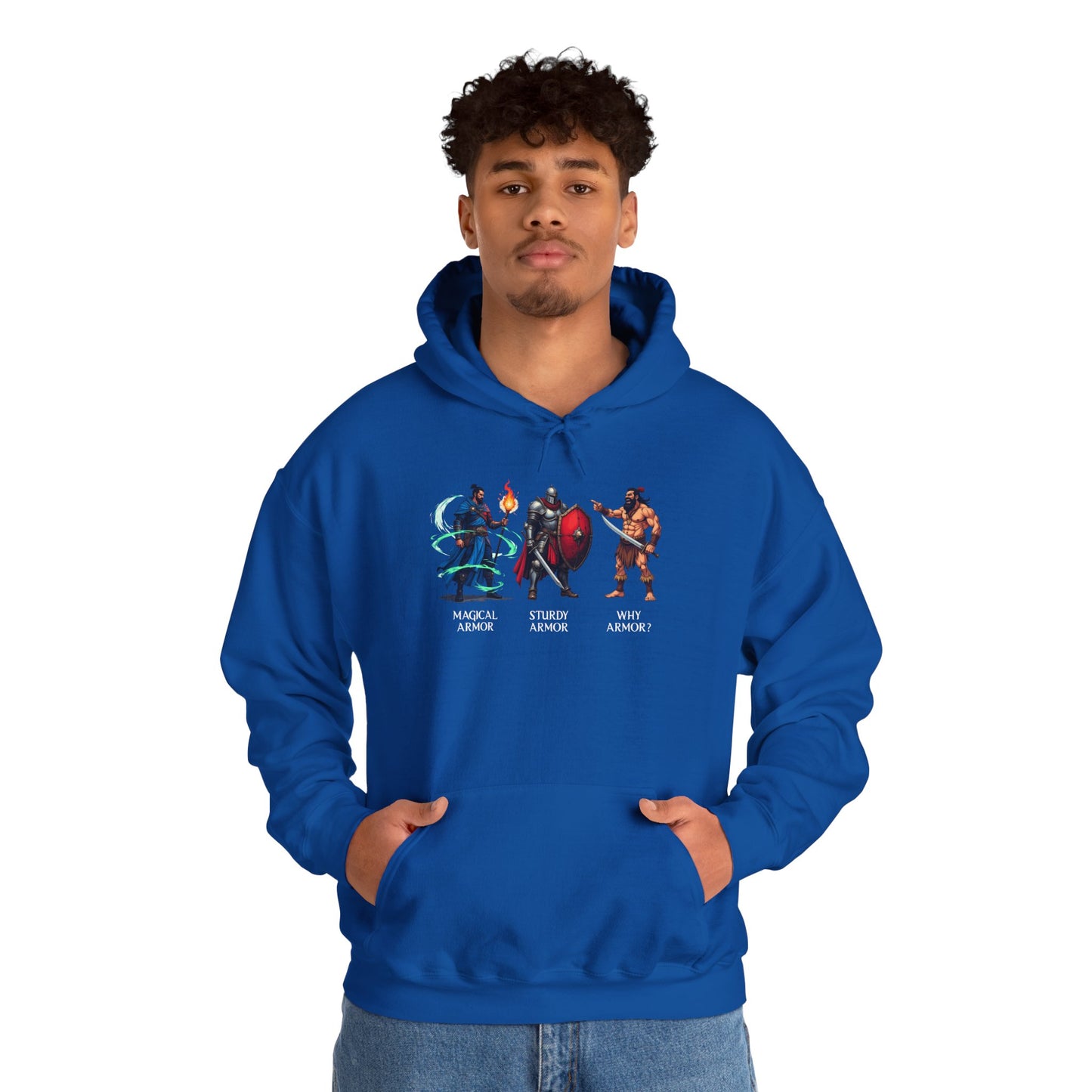 Class Armor Comparison - Heavy Blend™ Hooded Sweatshirt for Men and Women