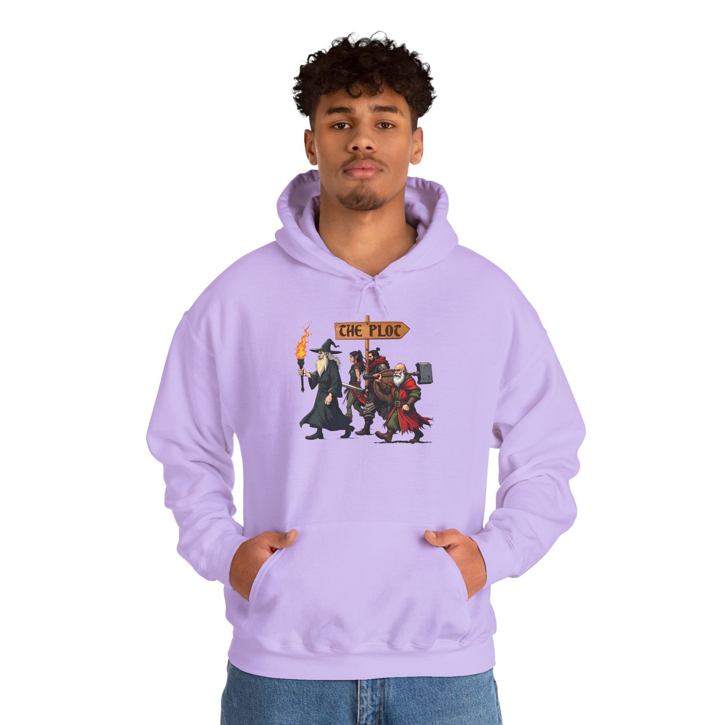 Missing the Plot - Heavy Blend™ Hooded Sweatshirt for Men and Women