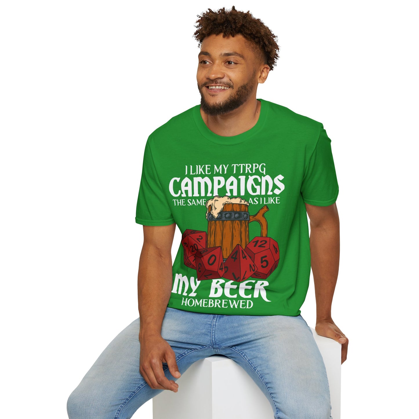 Homebrewed - Softstyle T-Shirt for Men and Women