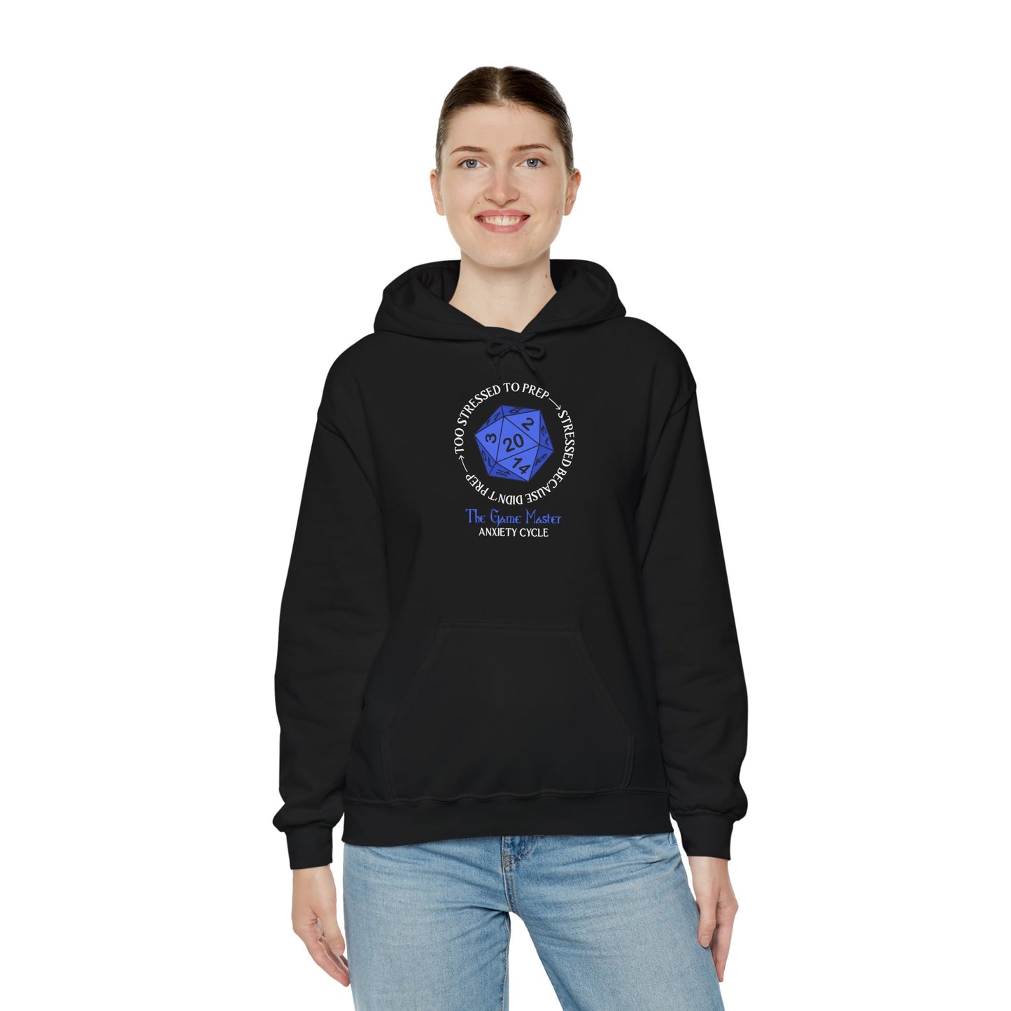 The GM Anxiety Cycle - Heavy Blend™ Hooded Sweatshirt for Men and Women