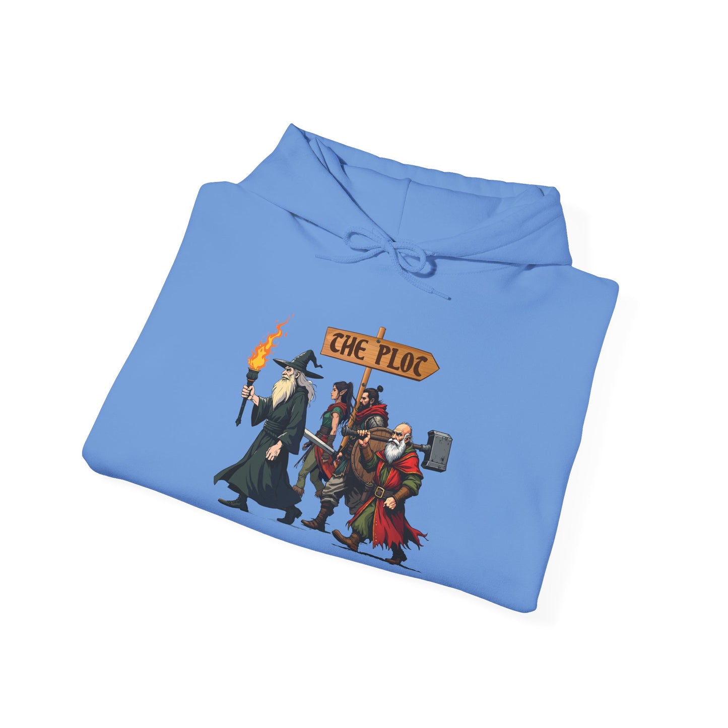 Missing the Plot - Heavy Blend™ Hooded Sweatshirt for Men and Women