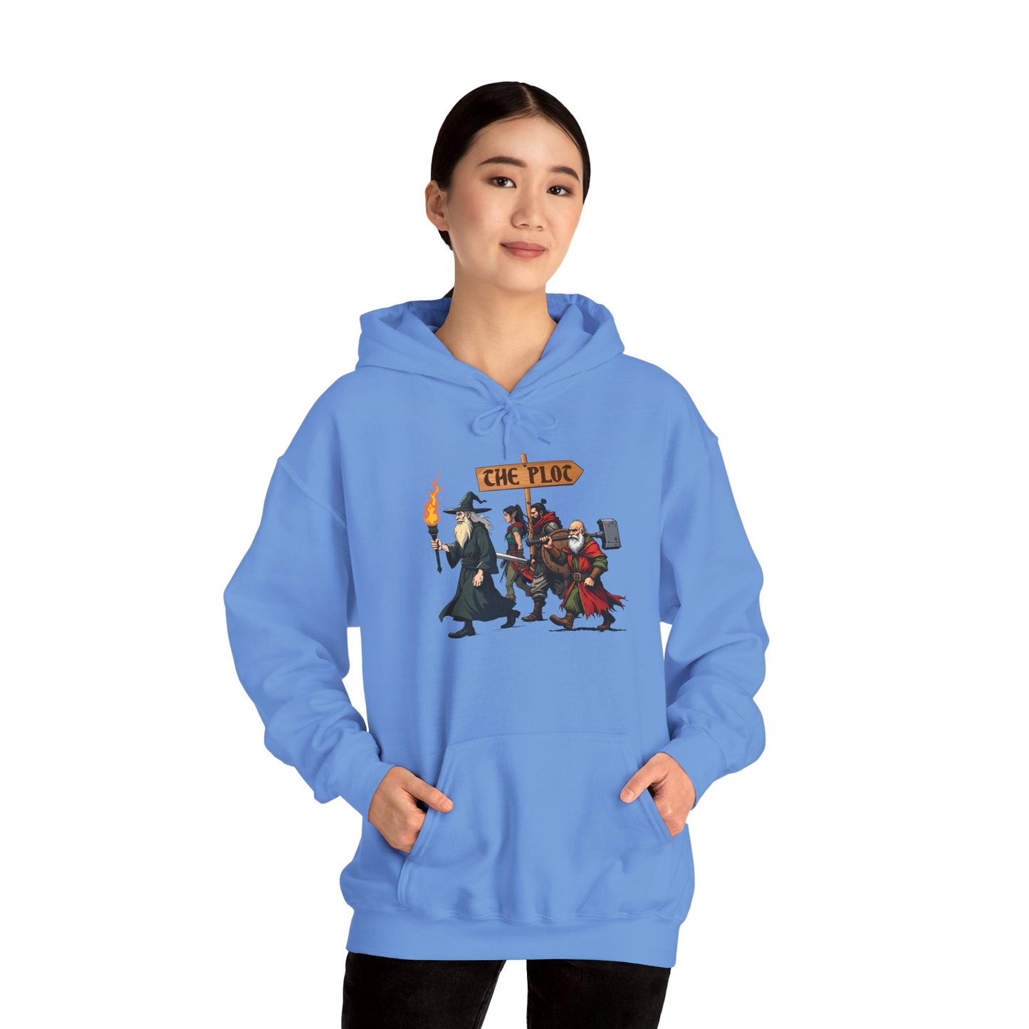 Missing the Plot - Heavy Blend™ Hooded Sweatshirt for Men and Women