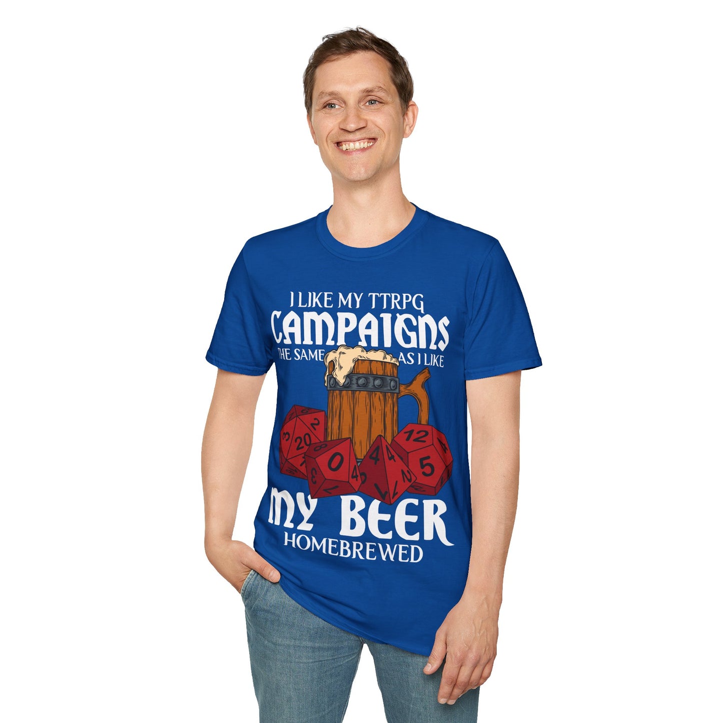 Homebrewed - Softstyle T-Shirt for Men and Women