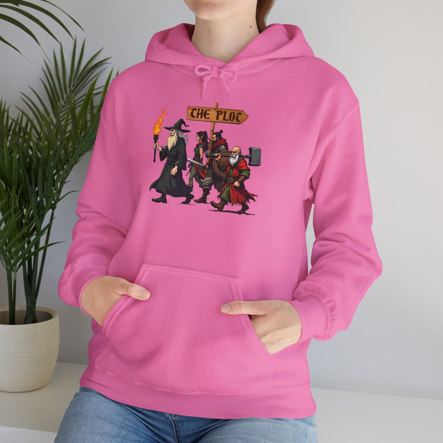 Missing the Plot - Heavy Blend™ Hooded Sweatshirt for Men and Women