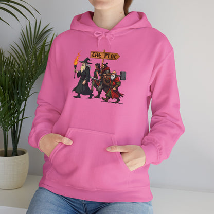 Missing the Plot - Heavy Blend™ Hooded Sweatshirt for Men and Women