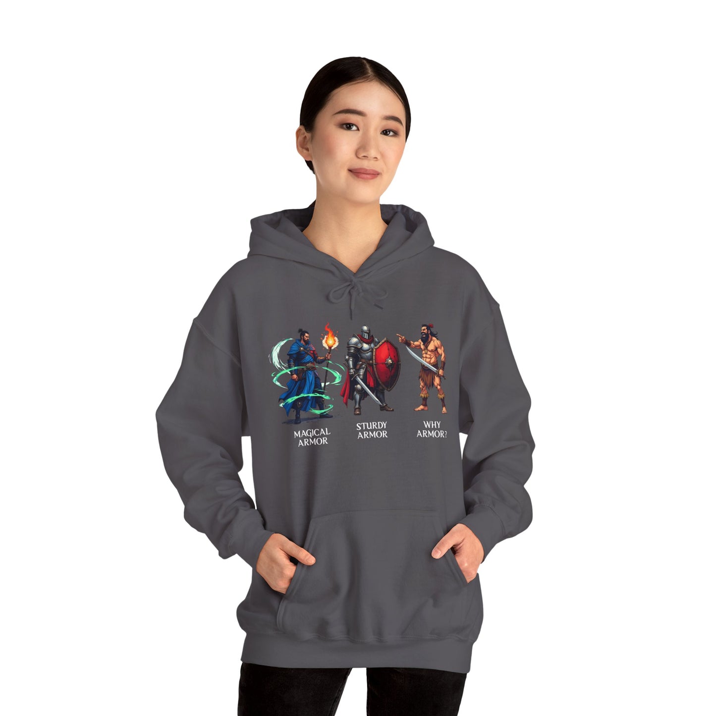 Class Armor Comparison - Heavy Blend™ Hooded Sweatshirt for Men and Women