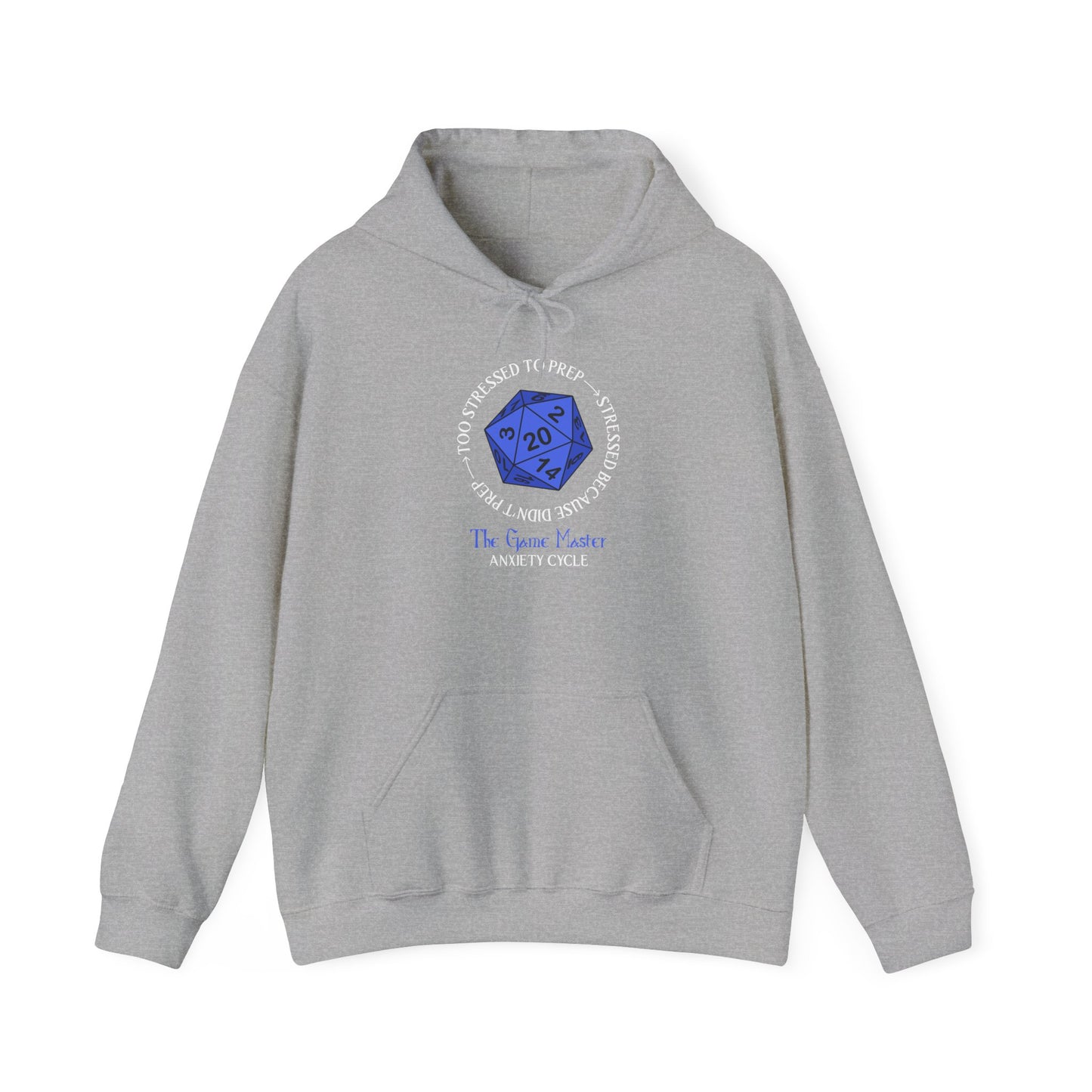 The GM Anxiety Cycle - Heavy Blend™ Hooded Sweatshirt for Men and Women