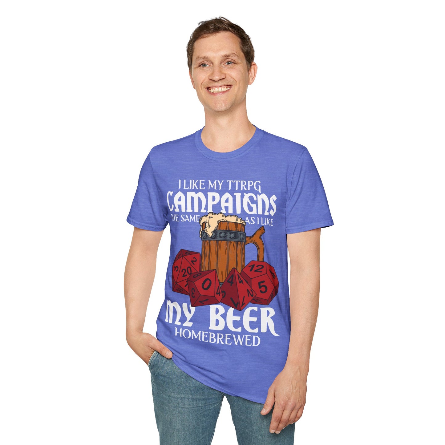 Homebrewed - Softstyle T-Shirt for Men and Women