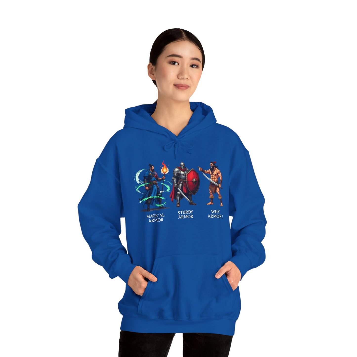 Class Armor Comparison - Heavy Blend™ Hooded Sweatshirt for Men and Women