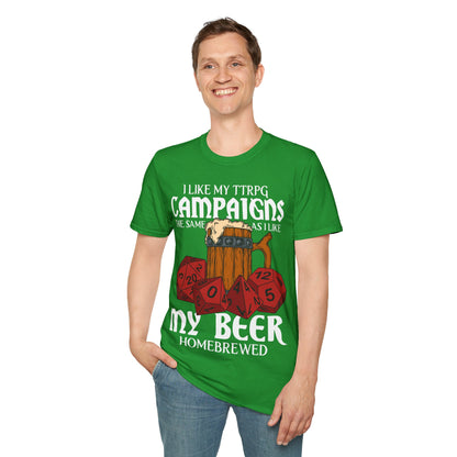 Homebrewed - Softstyle T-Shirt for Men and Women