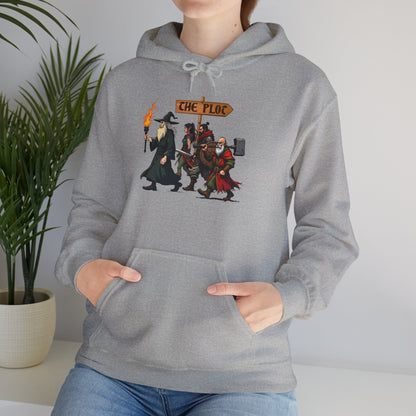 Missing the Plot - Heavy Blend™ Hooded Sweatshirt for Men and Women