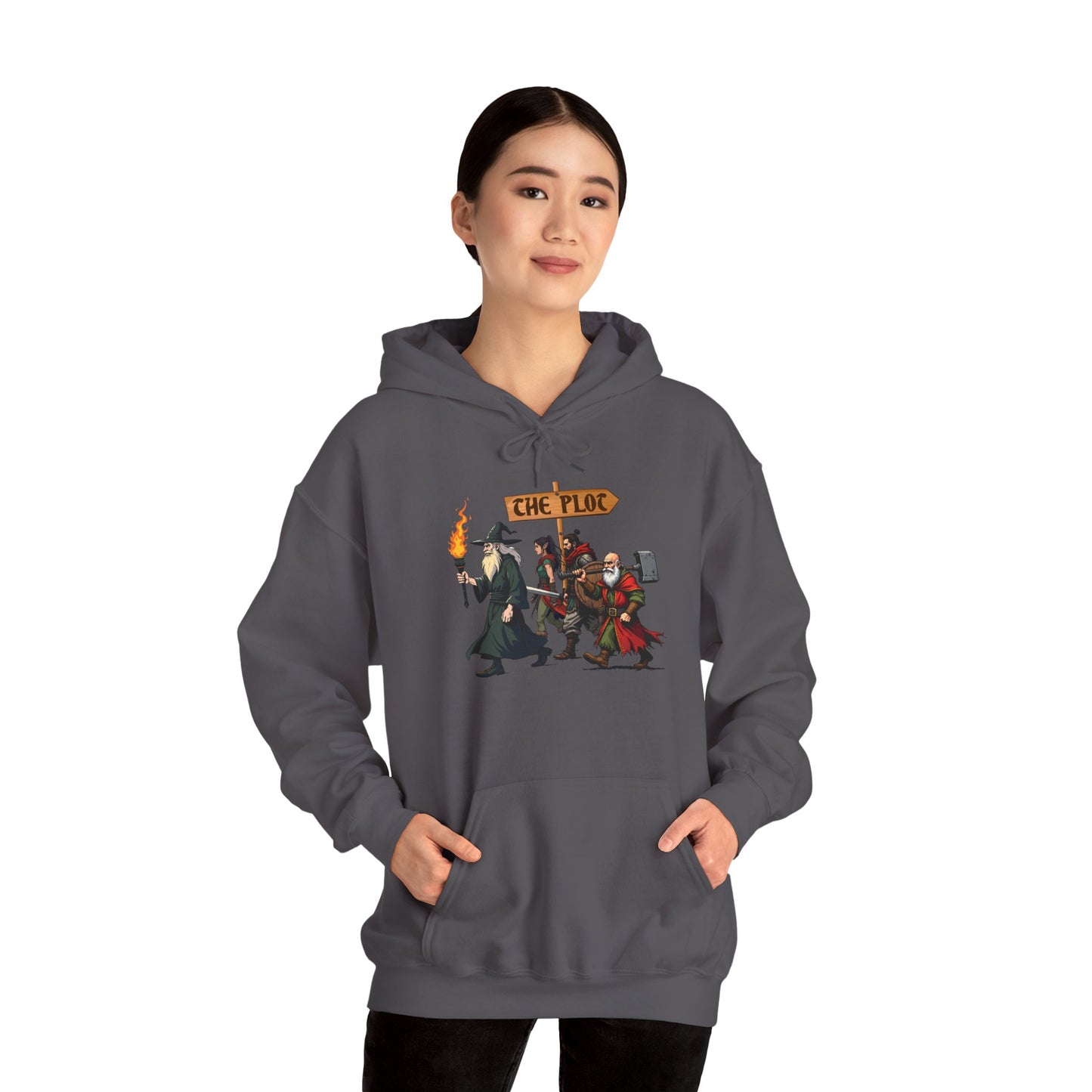 Missing the Plot - Heavy Blend™ Hooded Sweatshirt for Men and Women