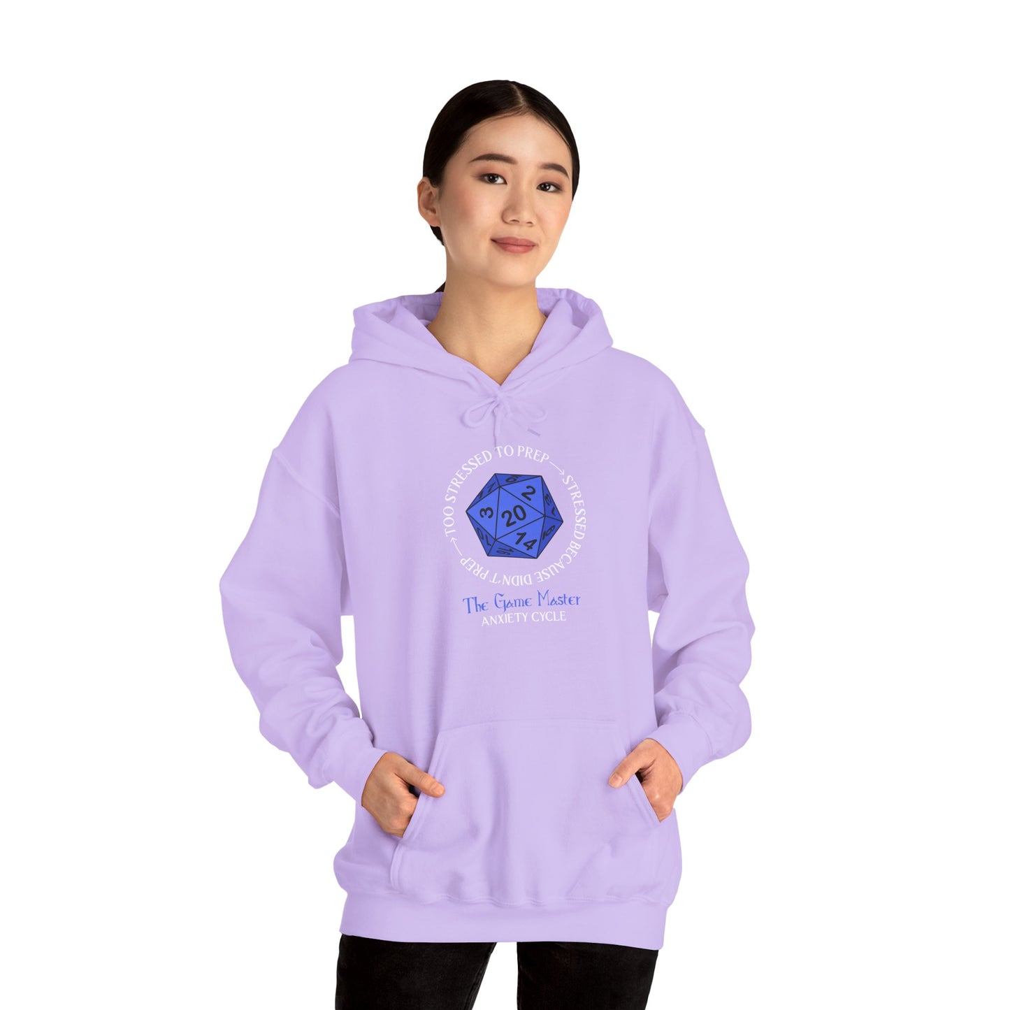 The GM Anxiety Cycle - Heavy Blend™ Hooded Sweatshirt for Men and Women