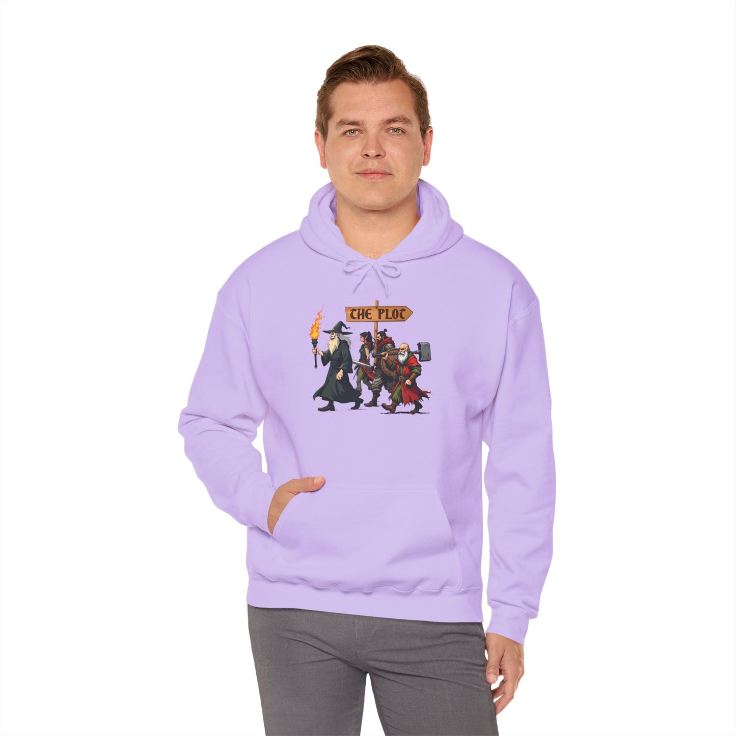 Missing the Plot - Heavy Blend™ Hooded Sweatshirt for Men and Women