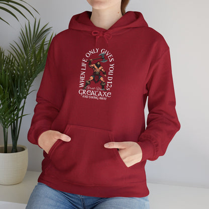 D12 Swing Away - Heavy Blend™ Hooded Sweatshirt for Men and Women