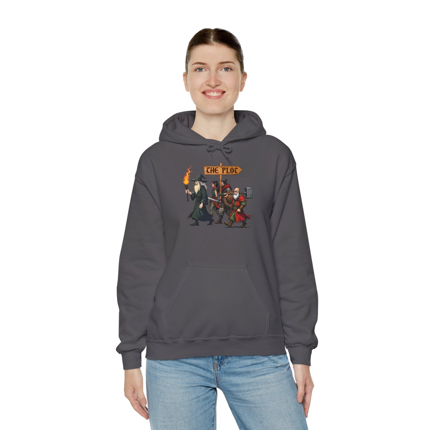 Missing the Plot - Heavy Blend™ Hooded Sweatshirt for Men and Women