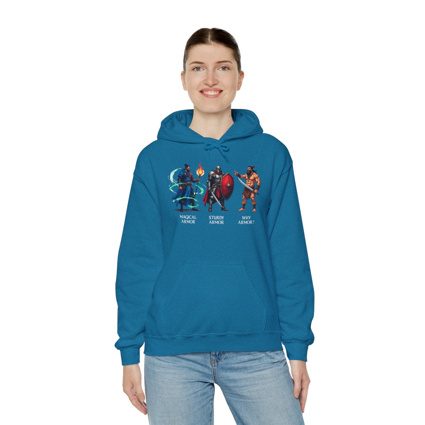 Class Armor Comparison - Heavy Blend™ Hooded Sweatshirt for Men and Women