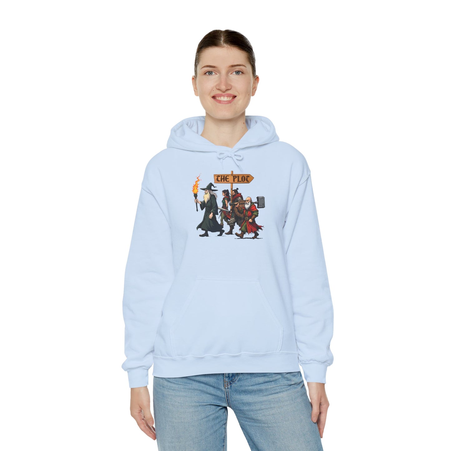 Missing the Plot - Heavy Blend™ Hooded Sweatshirt for Men and Women