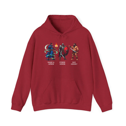 Class Armor Comparison - Heavy Blend™ Hooded Sweatshirt for Men and Women